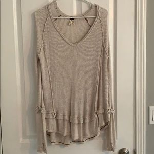 Free People Laguna thermal top, Sand